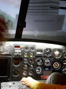 Cockpit Flugsimulation