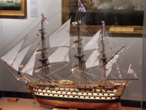 Schiff Victory im Maritimen Museum