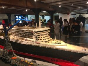 Legoschiff im Internationalen Maritimen Museum