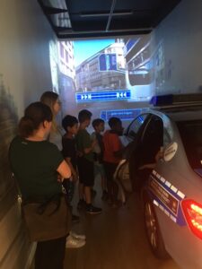 Peterwagen im Polizeimuseum Hamburg