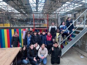 Schnippeldisco Auftakt mit Elbinselschule