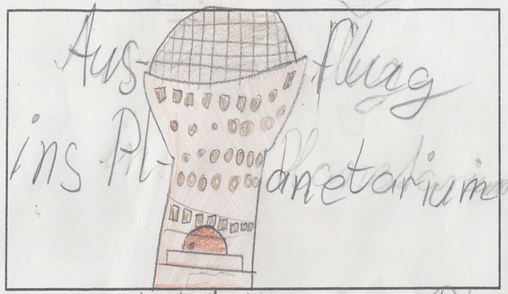 Astrid Lindgren Ausflug GS in Planetarium