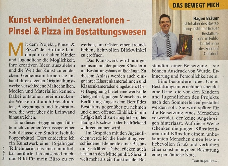 Ausschnitt Zeitung Hagen Braeuer Ausschnitt Zeitung Hagen Braeuer